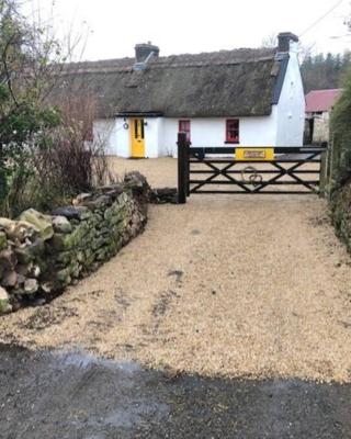 Sweet Meadow A delightful romantic thatched cottage by river Shannon on 4 acres is for peace party family or work from home