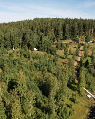 Frisbo Lodge - Glamping tent in a forest, lake view