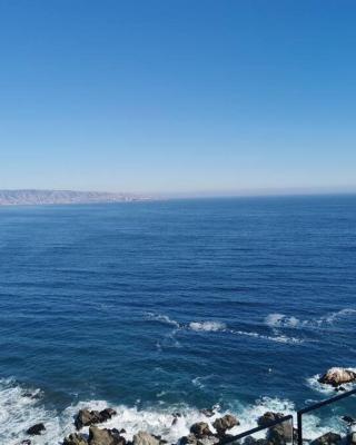 Departamento Reñaca, vista al mar.