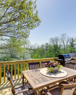Williamstown Vacation Rental Private Deck and Yard