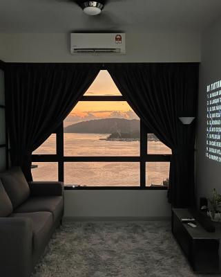JQ Sea & Sunset view, 25th floor, Swimming Pool, byMGSabah