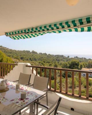 Terraza con vistas espectaculares - Haciendas ALBERT VILLAS Alcossebre