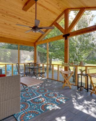 Guntersville Lake Home with Deck and Covered Boat Slip