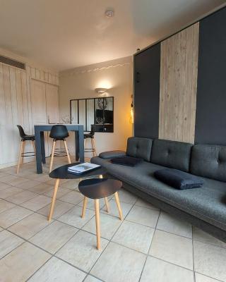 Rare : au bord du lac d’Annecy, cosy appartement en rez de jardin avec terrasse privative