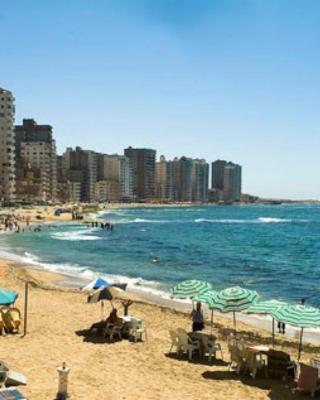 Furnished Apartment - Beach view "Nearest Beach 2 minutes walking" - Free Wifi- Abo keer - Alexandria - Egypt