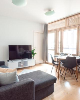 2ndhomes Stylish 1BR home with Balcony and Sauna in Kamppi Center