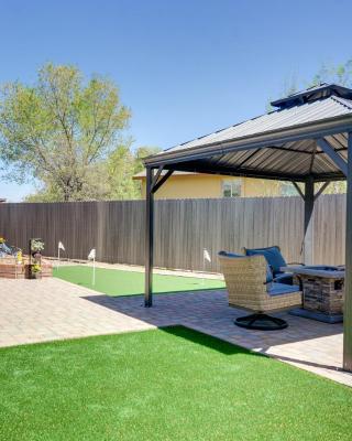 Putting Green and Patio Central Prescott Home