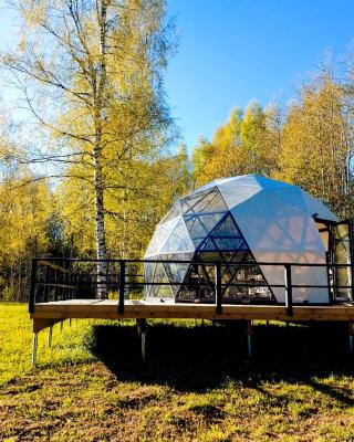 Glamping dome tent 'RIVER'