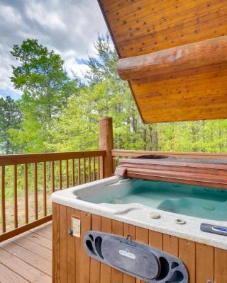 Gatlinburg Cabin with Views about 11 Miles to Downtown!