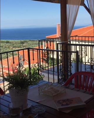 Villa sunset Antigoni