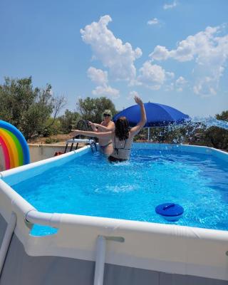 la villa con terrazza sul mare di Paf
