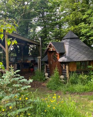 The Hobbit House and Secret Garden