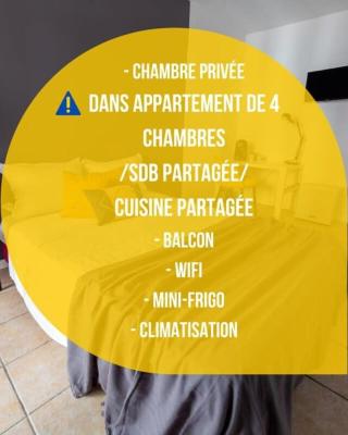 Chambre 2 René Cassinbalcon Wifi Mini-frigo TV