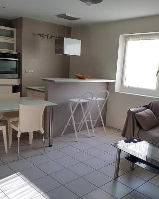 F2 en rez de jardin à Crest