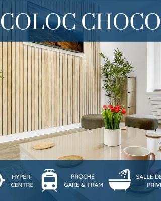LA COLOC CHOCO - Belle Colocation en hypercentre / 5 chambres privées / Salle de bains privative / Proche Gare et Tram / Wifi et Netflix