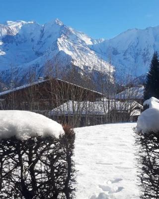 Mon refuge face au Mont Blanc