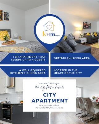 KVM - City Apartments, town centre with parking by KVM Stays