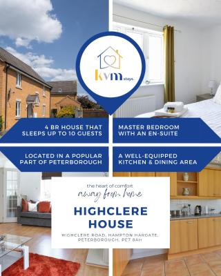 KVM - Highclere House for large groups with parking by KVM Stays