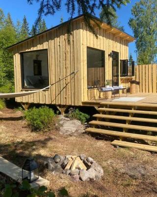 Forest cabin with stunning mountain view & Sauna