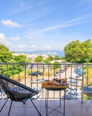 Fortezza Nuova Seaview by the Corfu town