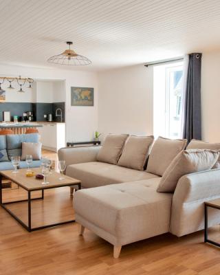 À 100m du port de Loctudy, bel appartement pour 6