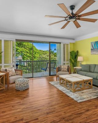 Step to beach New Quiet Kiahuna Plantation Remodeled 2 bedroom condo with AC