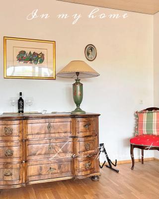 Großzügige Wohnung, Bergblick, Vintage
