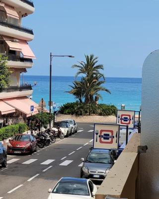 Studio entre plages et Monaco climatisé parking