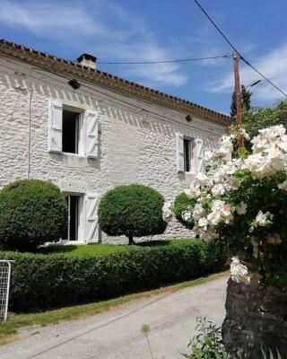 Quercy blanc maison en pierre