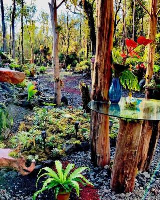Exotic Garden cottage at amazing volcano fissure