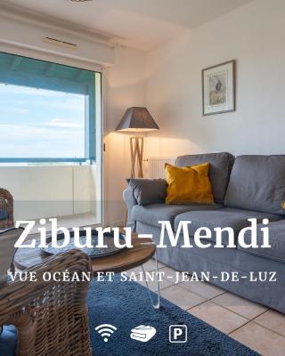 Ziburu Mendi - Appartement Calme, Vue Mer, Parking - WiFi