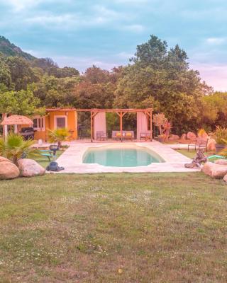 Grande villa de standing avec piscine à Sagone en Corse