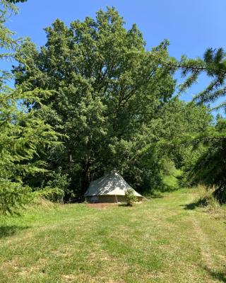 Tente bivouac Option bain chauffée au bois