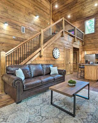 Sutton Ridge Cabin Rental Hot Tub and Swing Set!