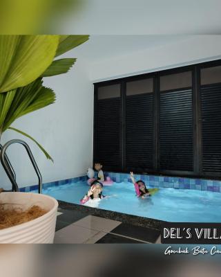 Dels Villa with private pool near UIA Batu Caves Gombak