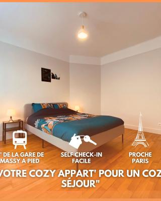 Cozy Appart' 2 Centre ville proche gare Massy - Cozy Houses