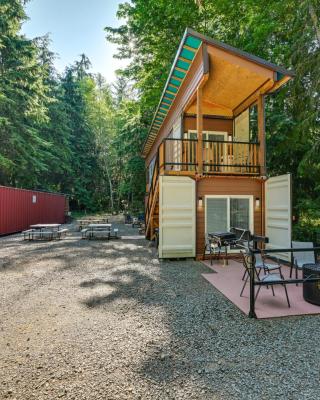 Unique Container Studio with Deck and Fire Pit!