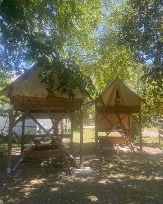 Le bivouac-tente chez Camille