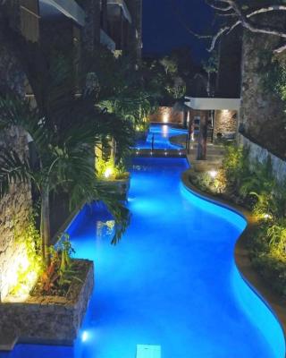 Luxury Aldea Zama 2bed - 2bat Apartment Private Terrace & Swim Up