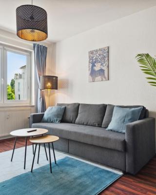 Charming 60m² with King Bed, Kitchen, Netflix and Workspace with 1000 Mbit/s