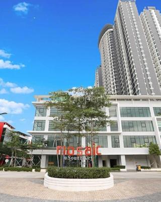 MidValley MegaMall View Southkey Mosaic 2BR 2FREE By Natol