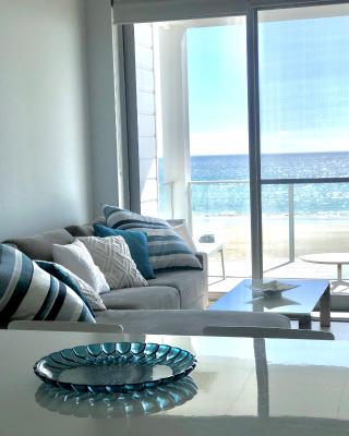Luxury beachfront apartment