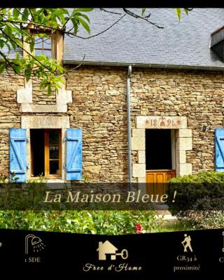 LA MAISON BLEUE,authenticité, nature, simplicité, 2-5 personnes, Moëlan sur Mer