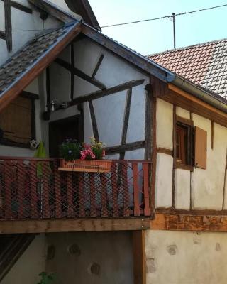 Charmante maisonnette alsacienne avec terrasse, climatisation et alcôve près de Colmar - FR-1-744-8
