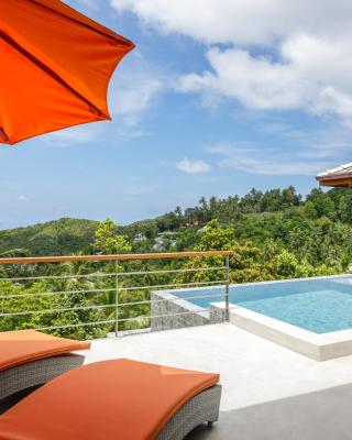 2br Modern Balinese pool & sea view villa #5