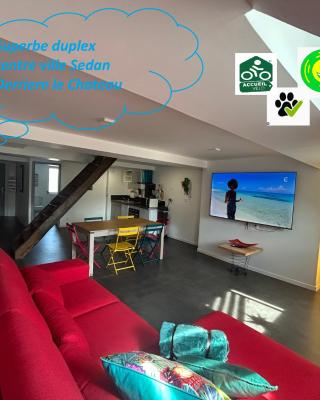 Appart stylé très spacieux Sedan 4E