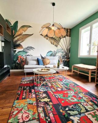 Bonheur dans le Finistère cosy jardin 2-8 pers