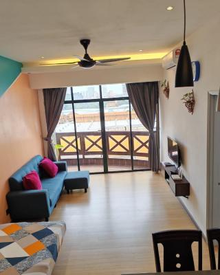 Homestay Melaka at Mahkota Hotel - unit 3093 - FREE Wifi & Parking