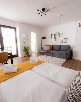 Come4Stay Passau - Apartment Seidenhof I voll ausgestattete Küche I Balkon I Badezimmer