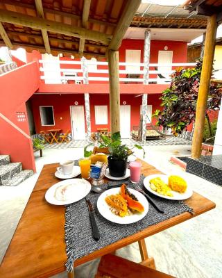 Hospedaria Mucugê - na principal rua da cidade, Rua do Mucugê - Arraial d'Ajuda